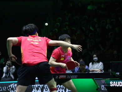 王楚钦孙颖莎9比11黄镇廷杜凯琹